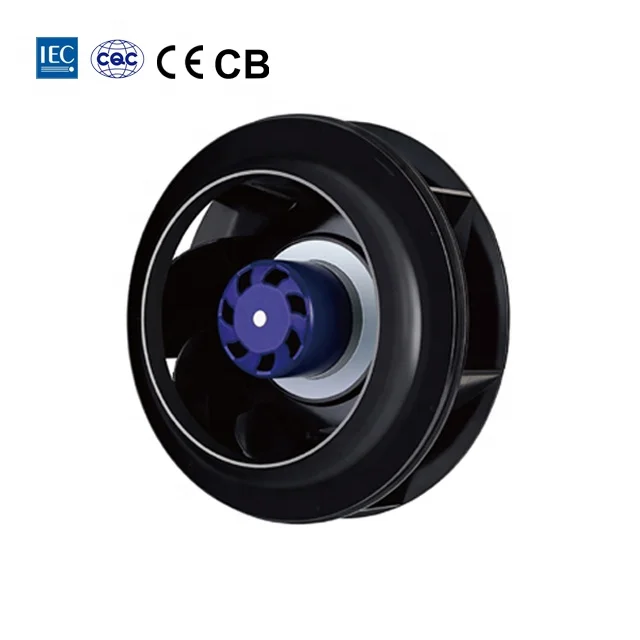 Blauberg 133mm diameter external rotor motor galvanized sheet 24v fan air conditioner blower