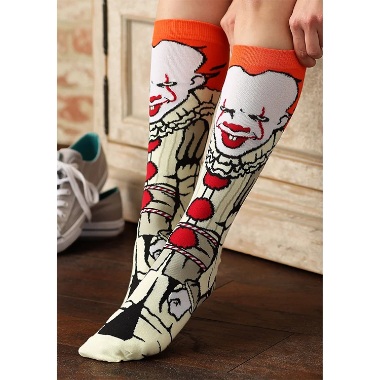 Cartoon Anime Character Funny Slouch Non-slip Fashion Socks Casual Unisex Classic Socks Custom Design