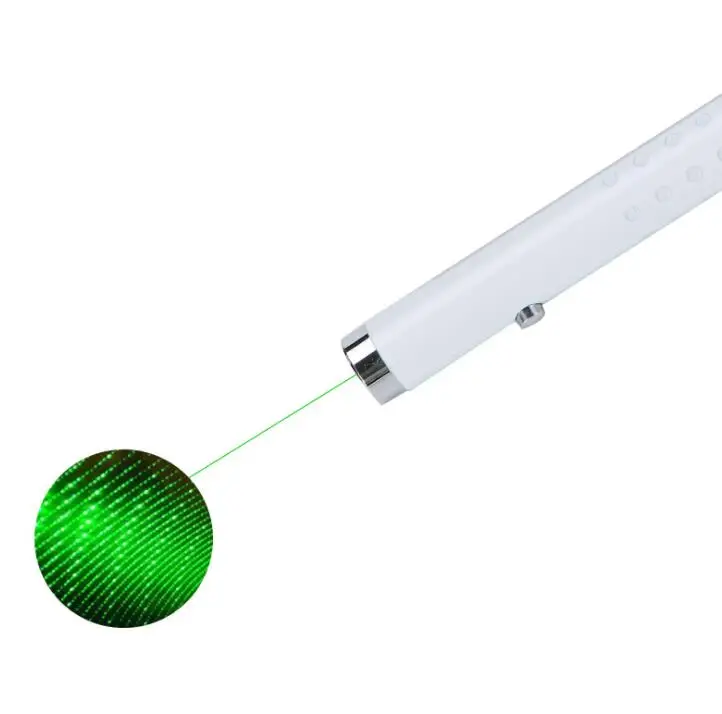 Small size mini keychain laser pointer New Laser Pointer Pen 2in1 Puntero Laser  Green Lazer