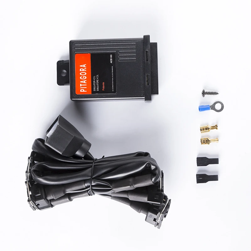 Lpg Cng NGV 4 Cylinder emulator cng PITAGORA 160 TYPE ALTERNATIVE FUEL ELECTRONICS For Mixer System