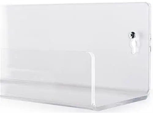 Acrylic Photos Display Shelves, Picture Display Shelf for Wall, Wall Mounted to Display Collectible Drawings