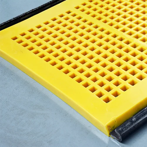Dewatering mining mesh screen with Polyurethane Mesh for Sand and Mining