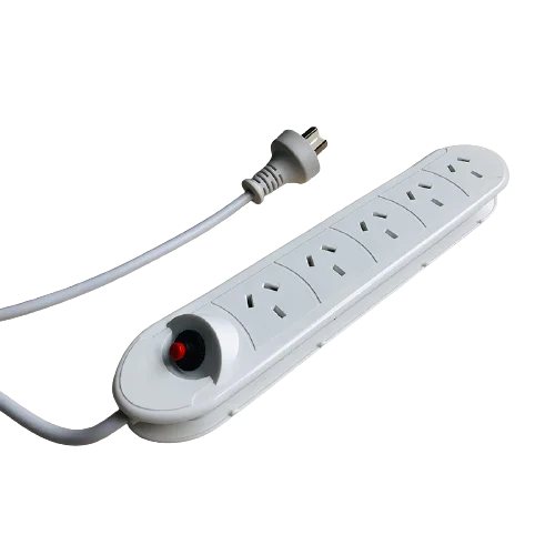 5 tomas  IRAM outlets Extension Power Board Cords with overload protected Multiple socket