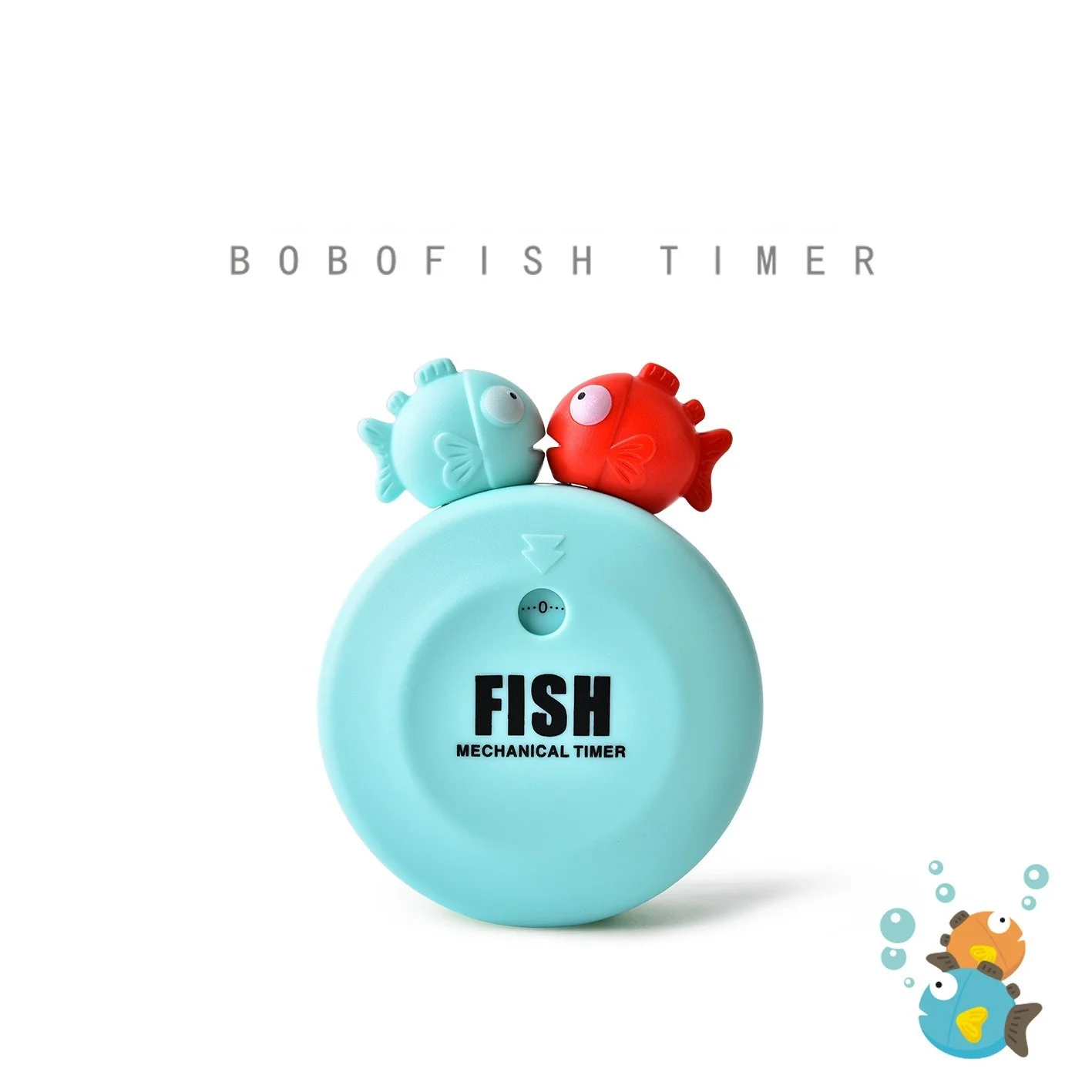 Cartoon Kitchen Timer Magnetic Countdown Timer Twist One Button Operation for Teacher Kids and Elderly for Classroom Home