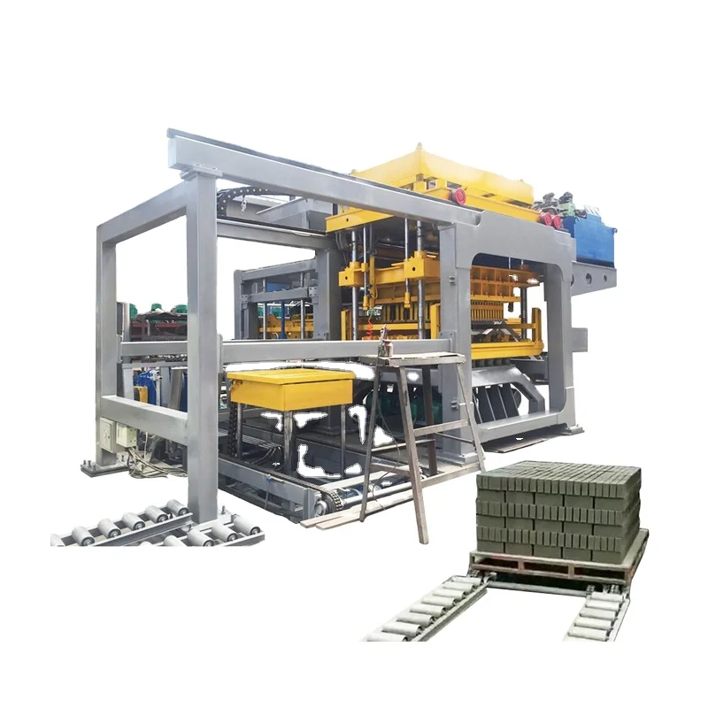 automatic block making machine QT 12-15 cement brick making machine price