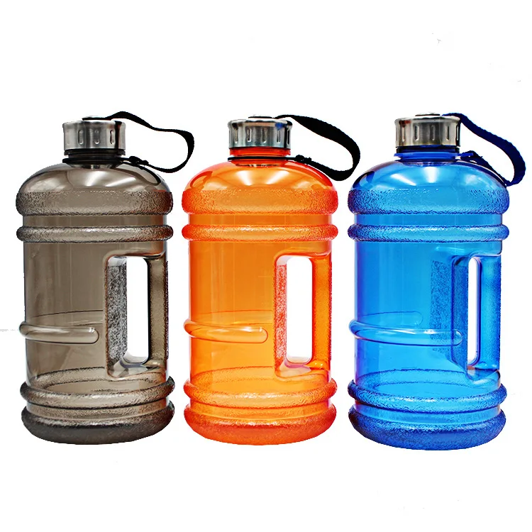 2.2L Sports Water Bottle 75oz Half Gallon Leakproof BPA Free Odorless Solid Jug Daily Gym Fitness Athletic for Camping Hiking