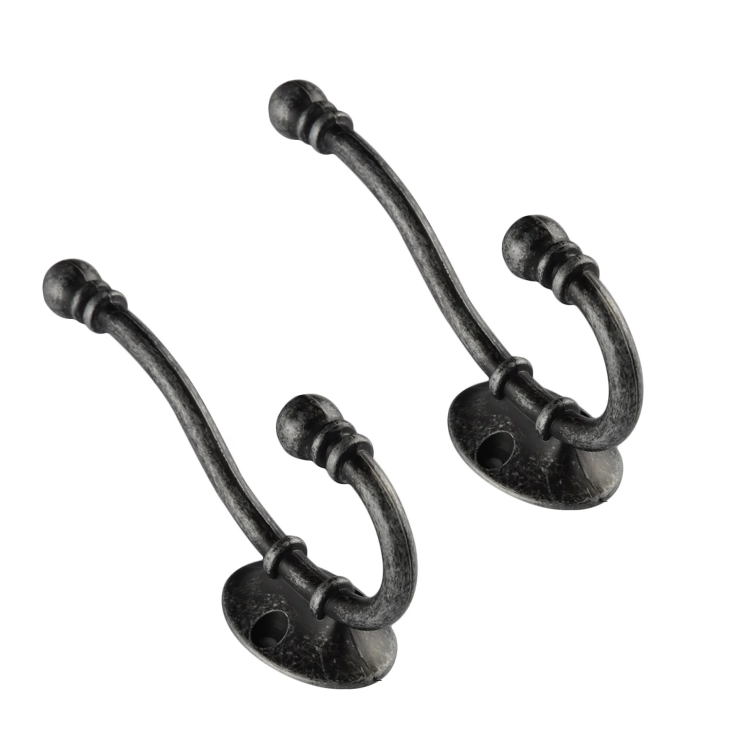 Hooks Vintage Hanger Black Rack Brass Decorative Metal Nordic Wholesale Rustic Wall Mounted Coat Hook