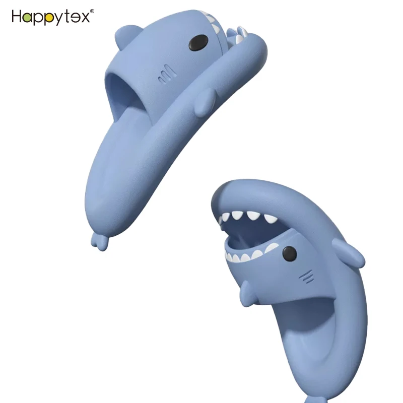 Custom Summer Baby Sharks Flip Flop Sandals Shoes EVA Thick Bottom Anti slip EVA Slipper Indoor Outdoor Thick Bottom Anti slip