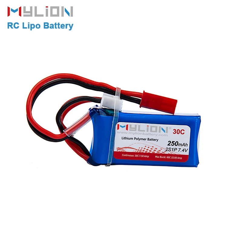 mylion 3.7v 7.4v 11.1v rc toy plane drone helicopter car boat mini lipo battery pack