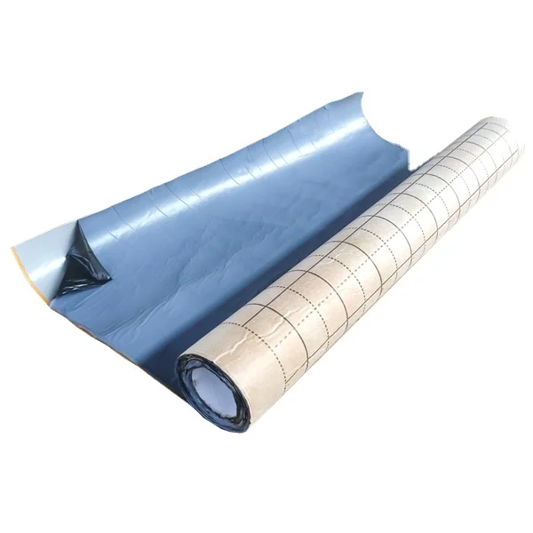high weather resistance 1.2mm hot melt self adhesive waterproof membrane for swimming pool,tunnel, roofing
