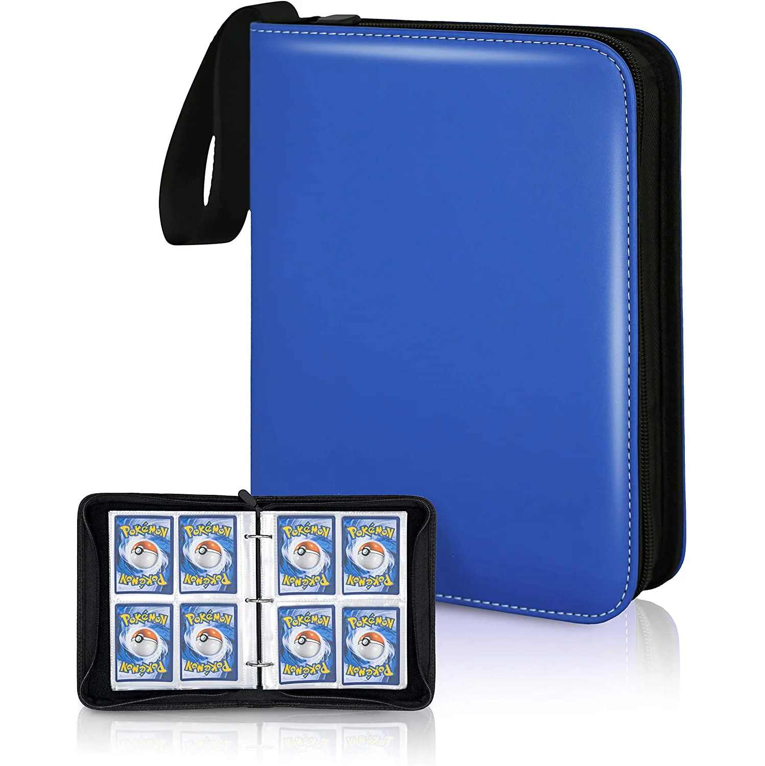 TCG Album Trading Card Binder Pookemon Binders MTG  4 Pocket Card Holder  Album With 400 Pockets pookemon Binders