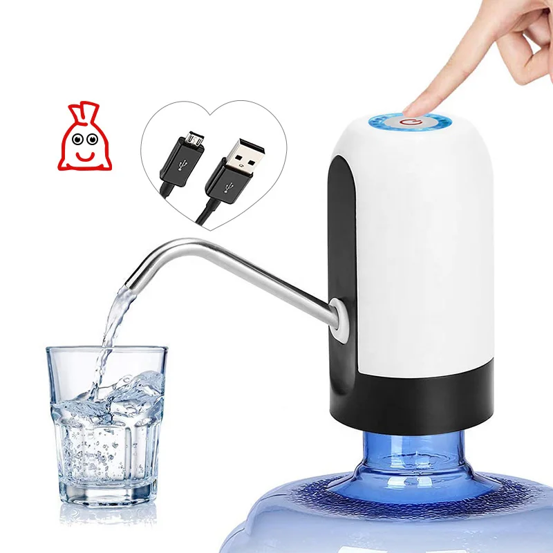 
Mini USB Rechargeable Wireless Electronics Water Pump Dispenser Automatic Bottle Drinking Portable Kitchen Appliances 