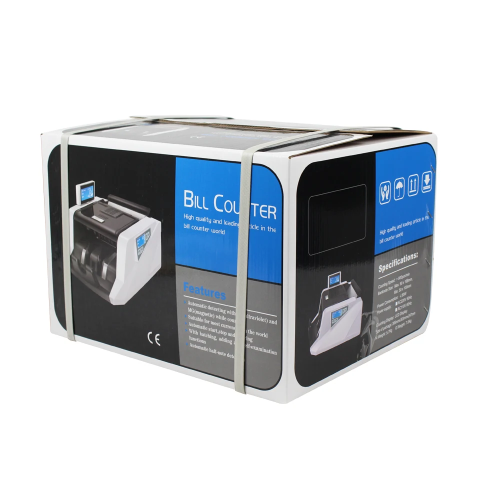 168D UVMG Argentina Bank notes Counter Bill Counter for paper & polymer currencies with UVMG function Money Counting Machine