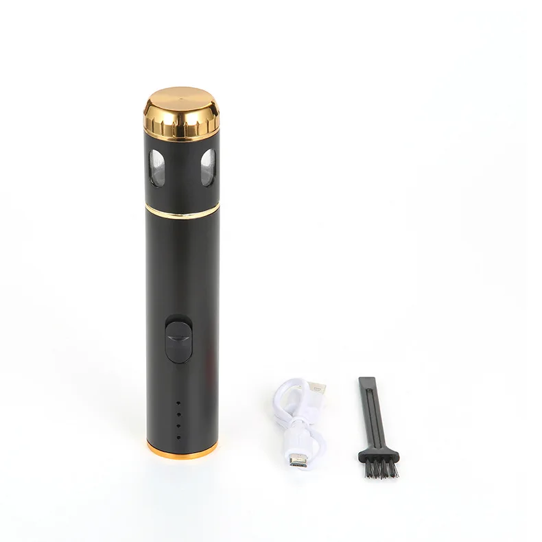 Gift Box Packed Electric Herb Grinder Sharp Stainless Blades Tobacco Grinder