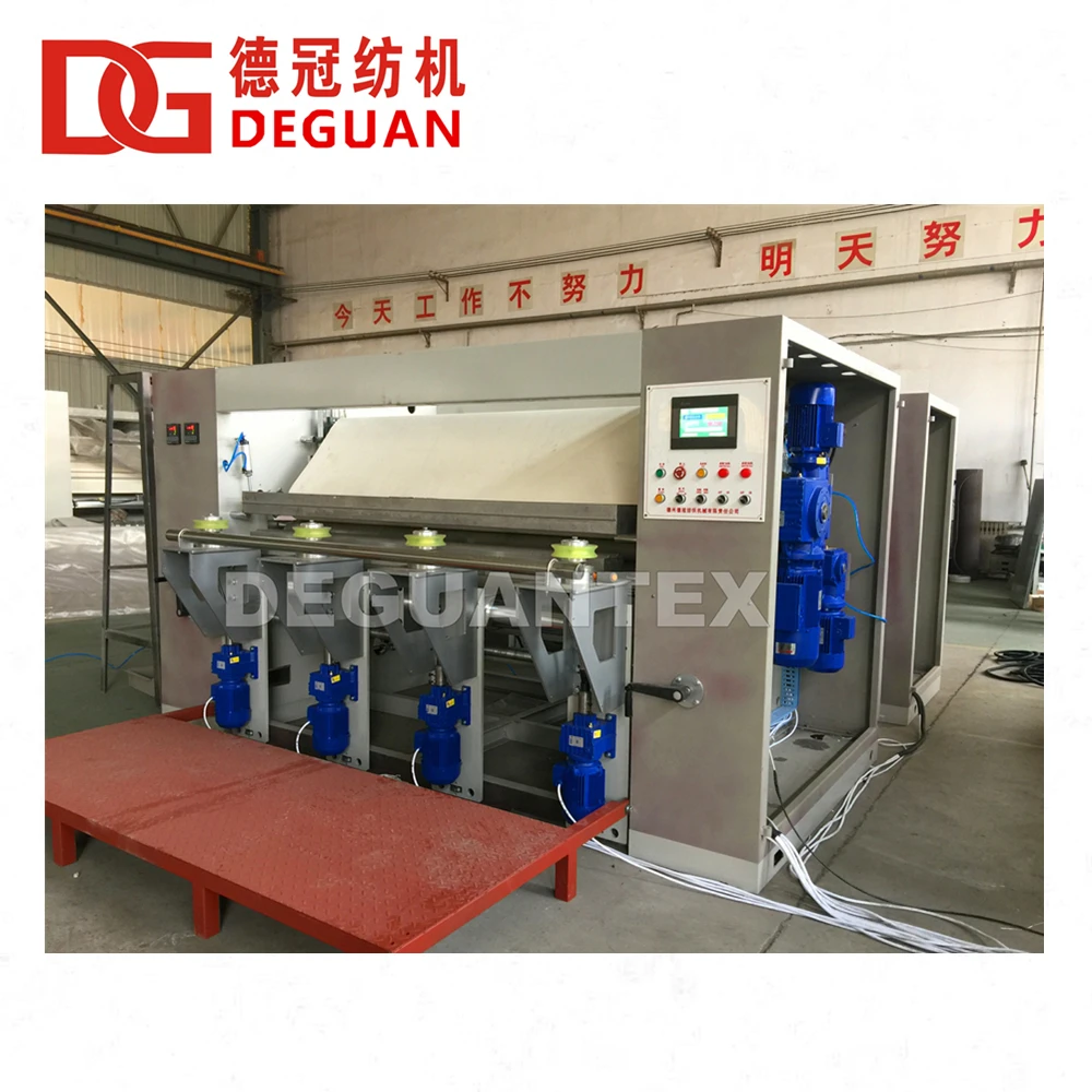 Трубчатая предварительной усадочная машина Deguan для трубчатого уплотнителя трикотажной ткани с паровым/электрическим/тепловым маслом