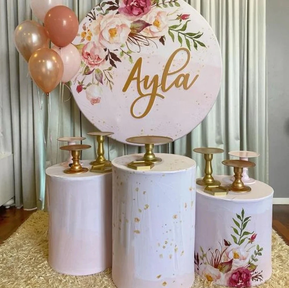 Event Design Luxury Wedding Acrylic Flower Backdrops For Sale