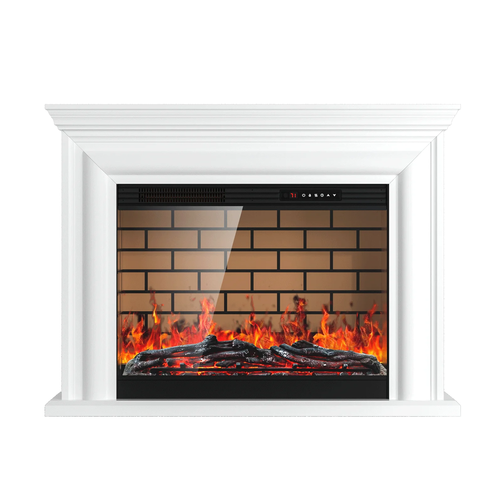 Hot selling classic English style customized size insert firebox indoor fireplace