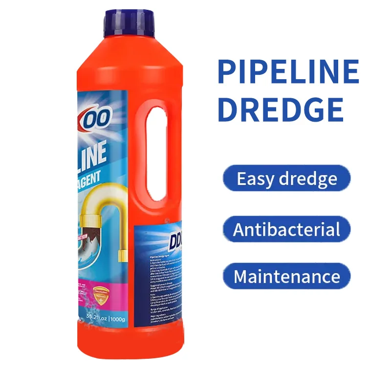 Powerful Drain Liquid Cleaner Sewer Toilet Clog Remover for bathroom/kitchen