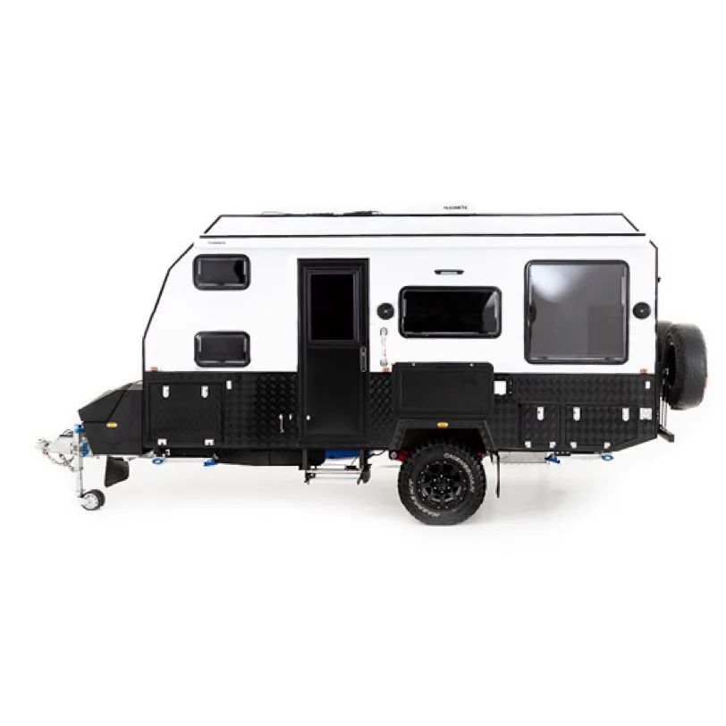 
2019 Best Four Berth Off Road Caravan Hardtop Recreational Van Top Rated Rv trailer 