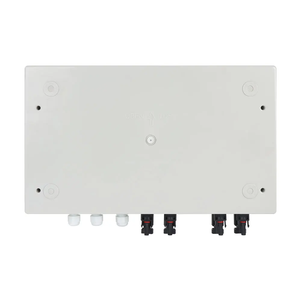 WSDB-PV2/2 Waterproof dustproof 2 in 2 out 2 string AC + DC solar pv array battery combiner box  for solar panel energy system