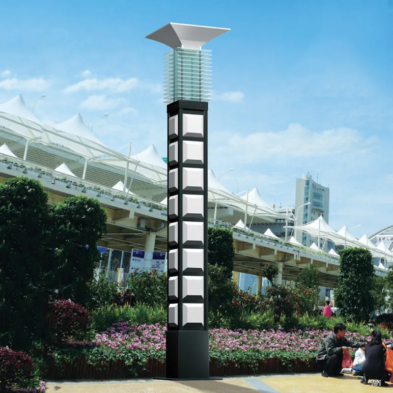 abstract stone sculpture for garden lamp Decorative Outdoor light waterproof modern simple lawn lamp courtyard landscape Garden