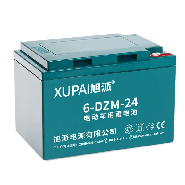 Аккумулятор глубокого цикла XUPAI 12V24AH для электровелосипеда и электроскутера