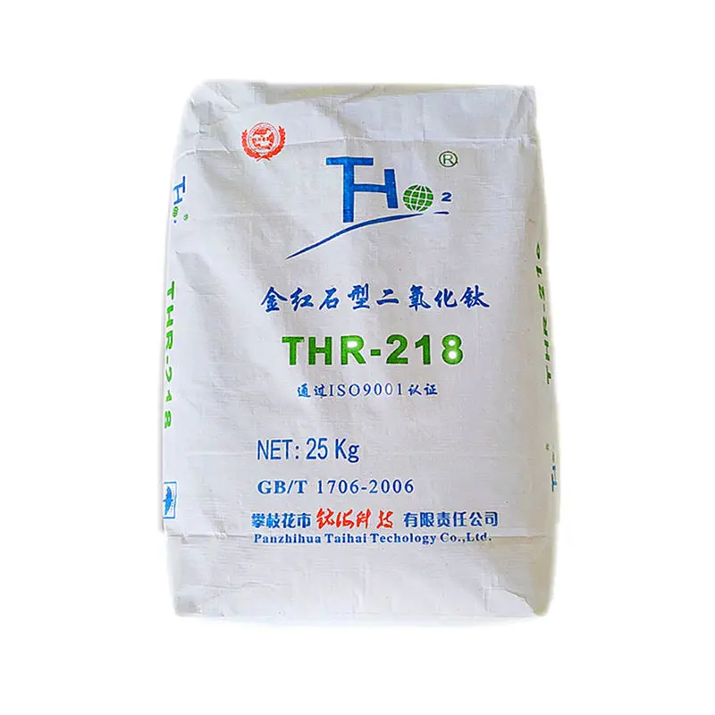 Tio2 Rutile Dioxide Titanium THR-218 paints, rubber, inks, paint plastic master batch rubber Titanium dioxide Rutile