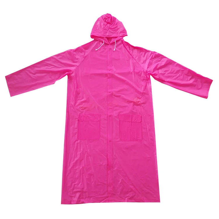 2022 winter Wholesale kids colorful raincoat women rain jacket adults raincoat PVC poncho transparent raincoat