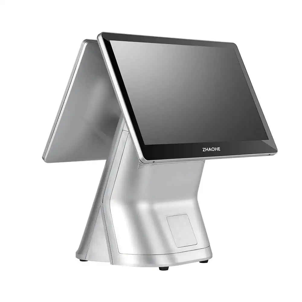 15.6inch windows Point of sale pos system cash register pos terminal machine with printer cach machines