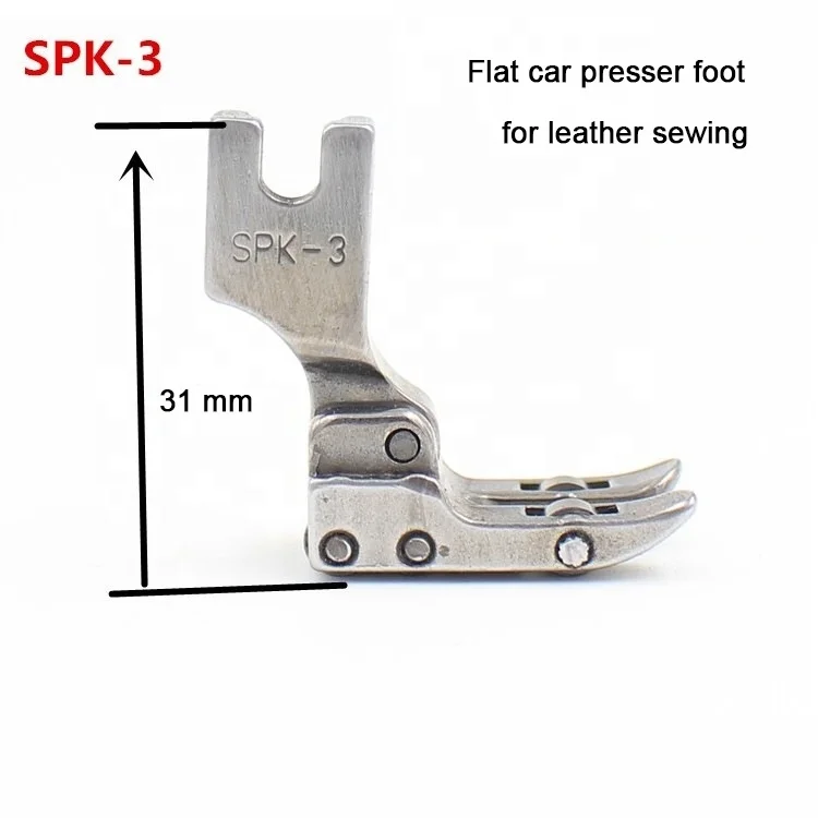 Industrial flat sewing machine parts steel SPK-3 pressor foot spare parts