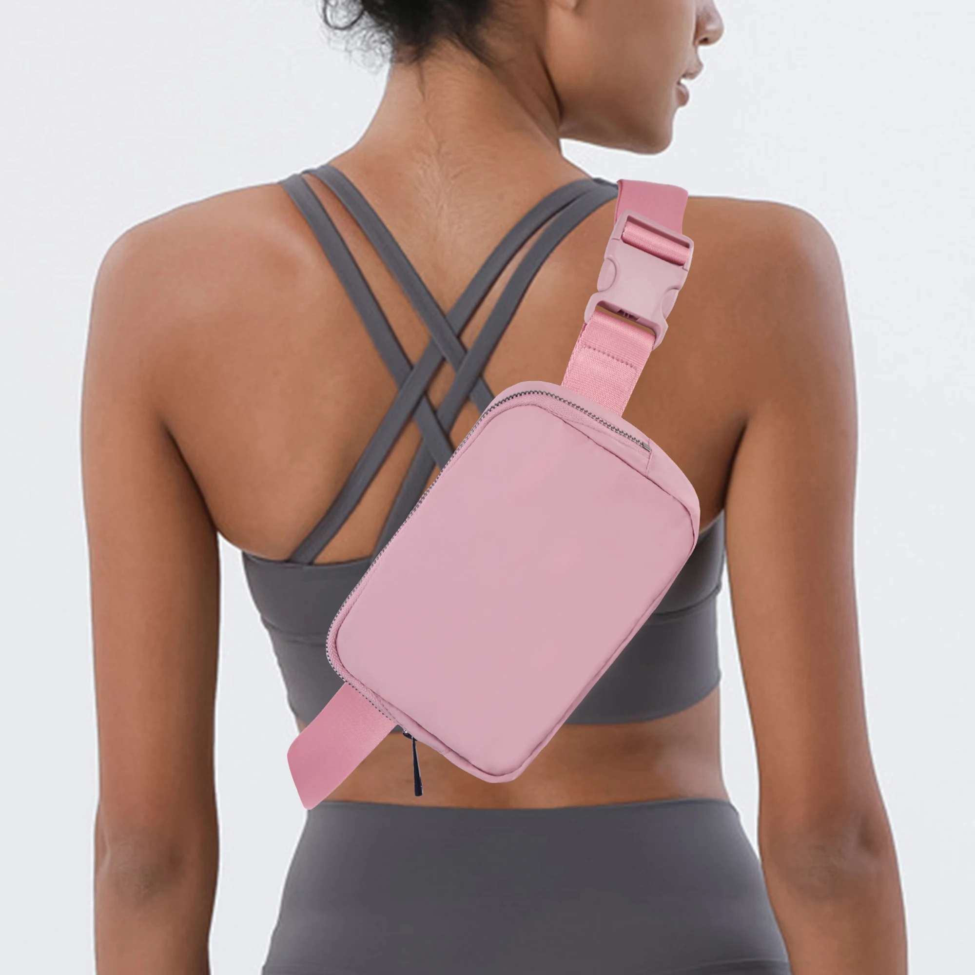 Нейлоновая Водонепроницаемая поясная мини-сумка унисекс с регулируемым ремешком, маленькая поясная сумка для путешествий, тренировок, бега, пешего туризма