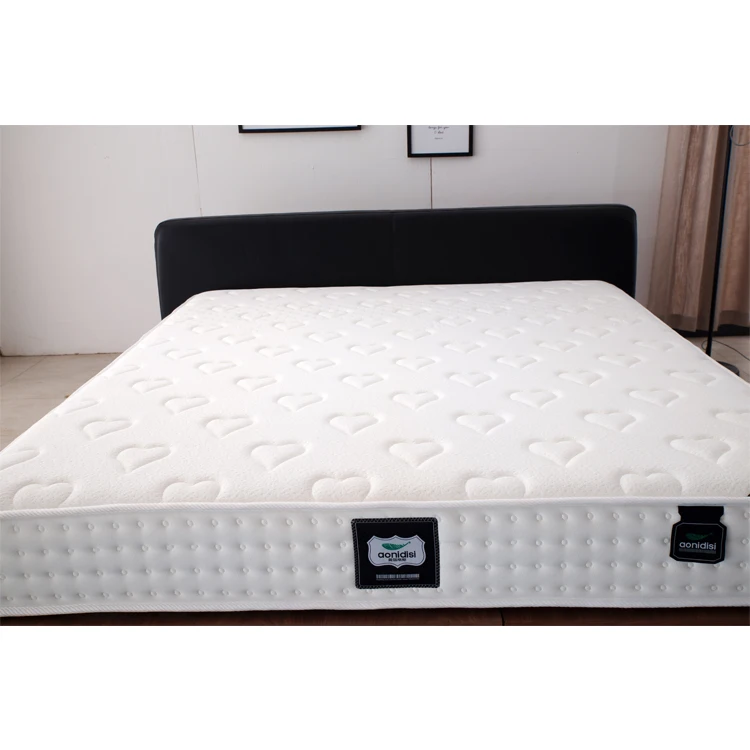 Oem Odm Wholesale Suppliers 5 Star Hotel Use Fashion Soft Promotion King or Twin Size Bonnell Pocket Spring Memory Foam Mattress