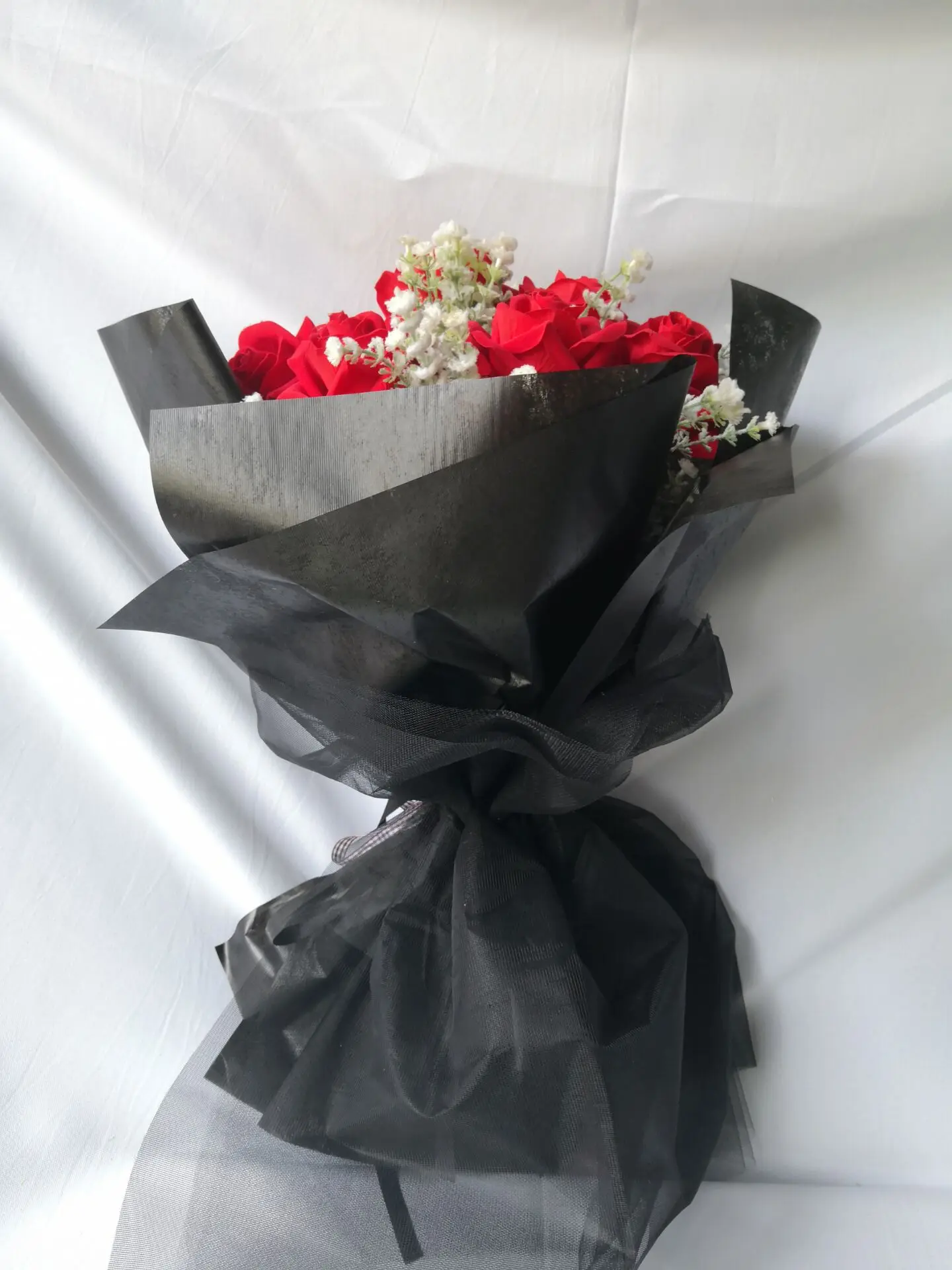 Новый простой нетканый полипропилен для упаковки букета цветов