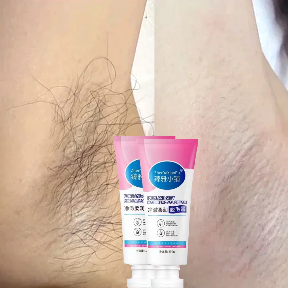 Hair Removal Cream Painless Hair Remover for Ladies Armpit Legs Arms Hair Growth Inhibitor Depilatory Body Cream Care