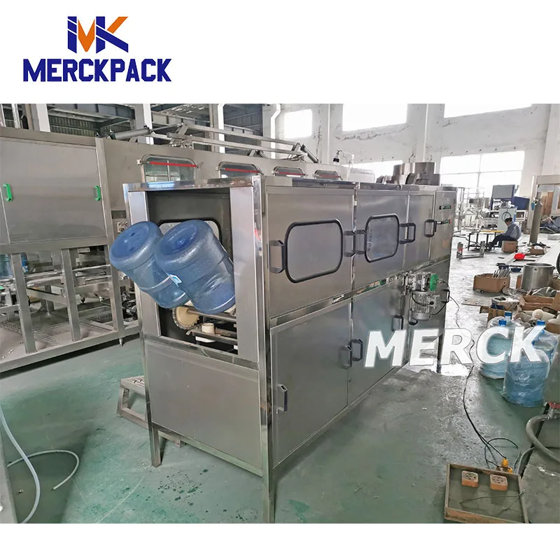 5 gallon bucket water washing filling capping machine 20liter barrel water bottling machine line bottle filler with sealer