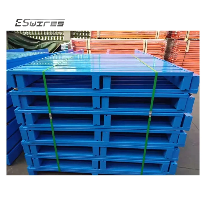 Durable Warehouse Heavy Duty Forklift Transport Galvanized Steel Pallet for sale