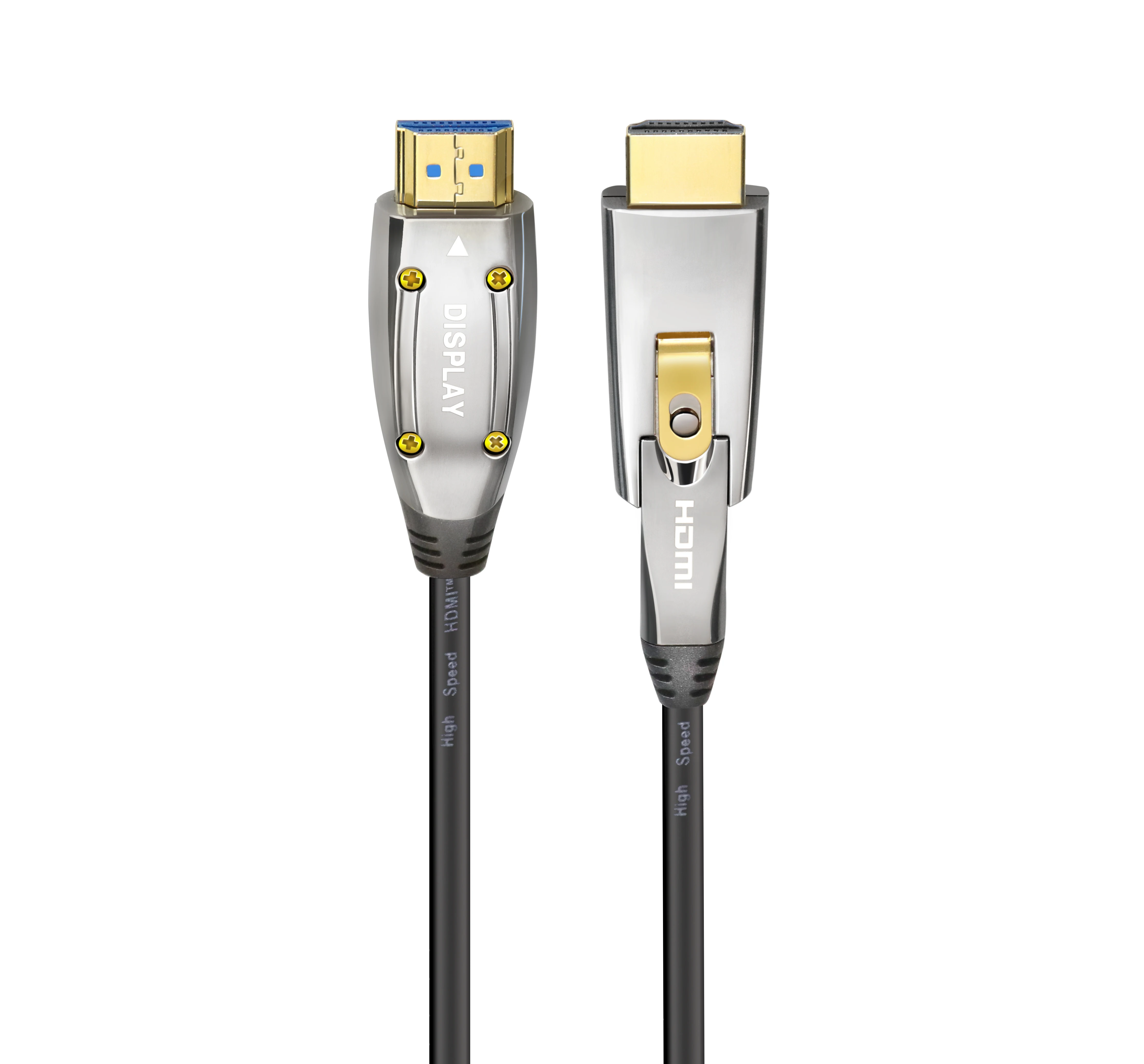 HDVT AM TO DM / DM TO AM / DM to AM Optical Fiber HDMI Cable 4K 60Hz Ultra 18Gbps High Speed For HD TV Box Projector