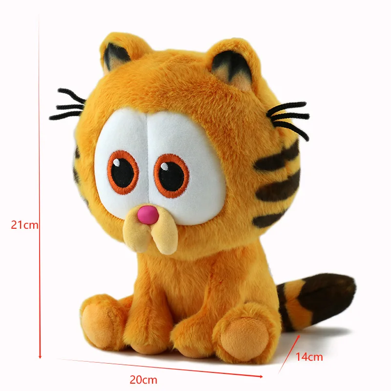Cute Garfield doll  Plush Toys Dolls Stuffed Anime Home Bedroom Decoration  Soft Toy Birthday  Gift