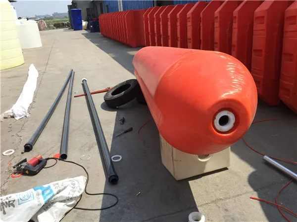 Marine surface barriers float Floating Barrier Floater Buoys foaming inside