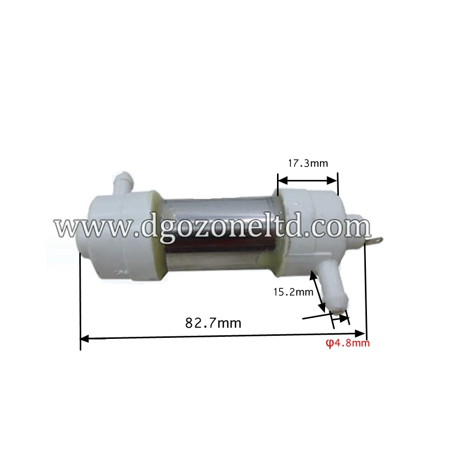 200mg/h Ozonator Quartz Tube Ozone Generators for water and air purifier ozone kit vegetable fresh KHT-200MGQA1/A2 DGOzone