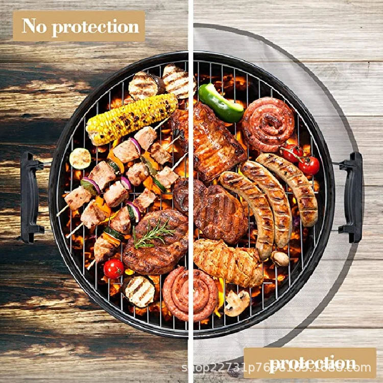 Amazon Hot New Product BBQ Barbecue Mat Fireproof And High Temperature Fire Pit Mat Floor Garden Lawn Protection Mat
