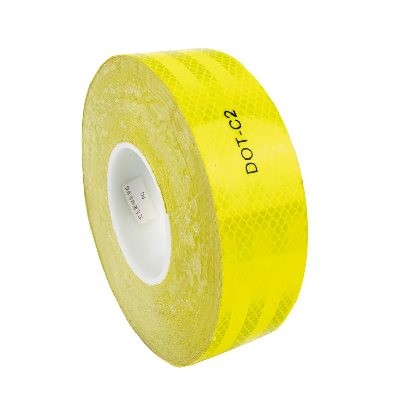 High Quality Dot- C2 Highway Vehicle Car Truck Prismatic Reflective Tape Sticker Self Adhesive Warning Tape