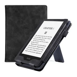 Luxury Stand case For All- New kindle paperwhite 5  Smart cover for kindle paperwhite signature edition 2021 with hand strap