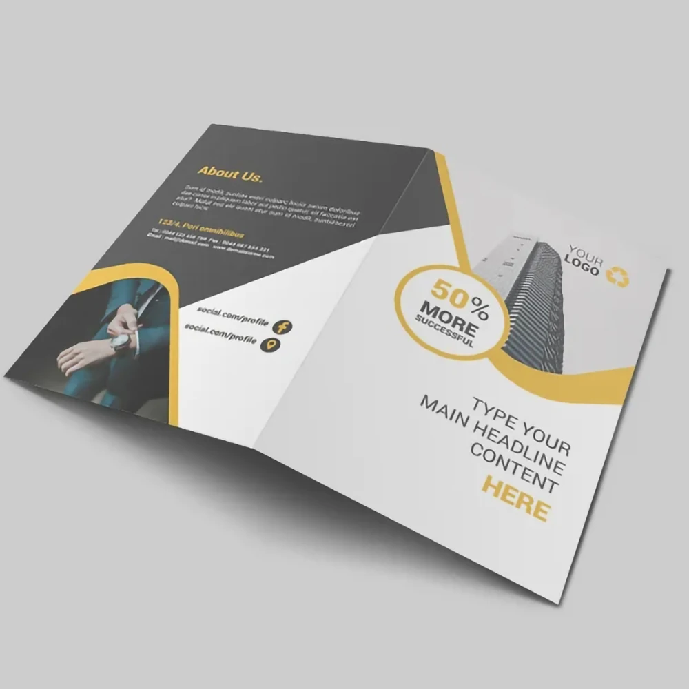 Custom color designed A3 A4 A5 A6 instruction catalog personalized small manual saddle stitch brochure booklet printing