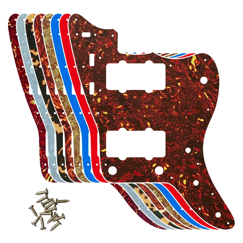 Fei Man Custom Guitar Pickguards Suit For US FD Squier Vintage Modified JM  Scratch Plate Replacement Many Colors
