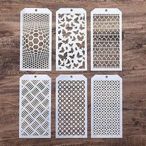 Декоративный трафарет «сделай сам» для скрапбукинга, рисования на стене, мебели, набор многоразовых пластиковых трафаретов