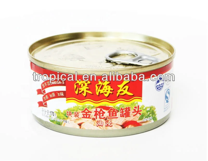 Недорогие консервированные хлопья тунца, измельченные в растительном масле, высококачественный тунец 85 г, 140 г, 160 г, 170 г, 185 г