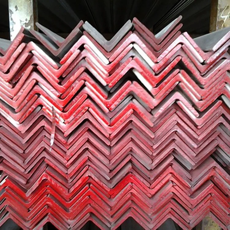 
Hot Rolled A36 SS400 Carbon Iron Angle Steel Bar 