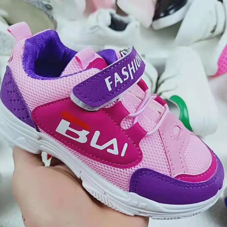 Hot Selling new brand sports shoes cheap sports shoes for kids girls