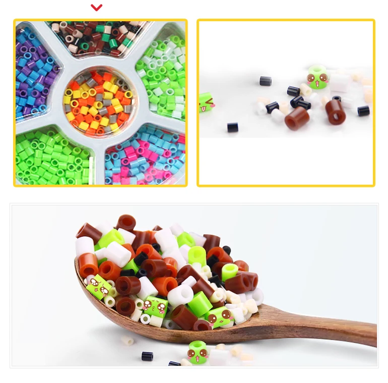 Intelligence set children iron perler diy beads kit from china